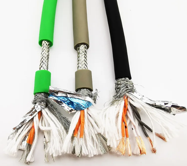 屏蔽拖鏈電纜TRVVPS-5*2*0.35